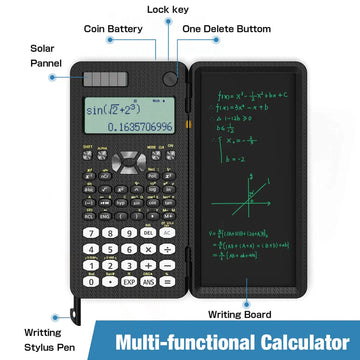 SchoolPro Calculator With Writing Pad