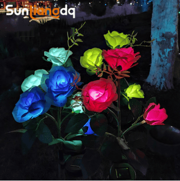 🎁Spring roses Solar Garden Stake LED